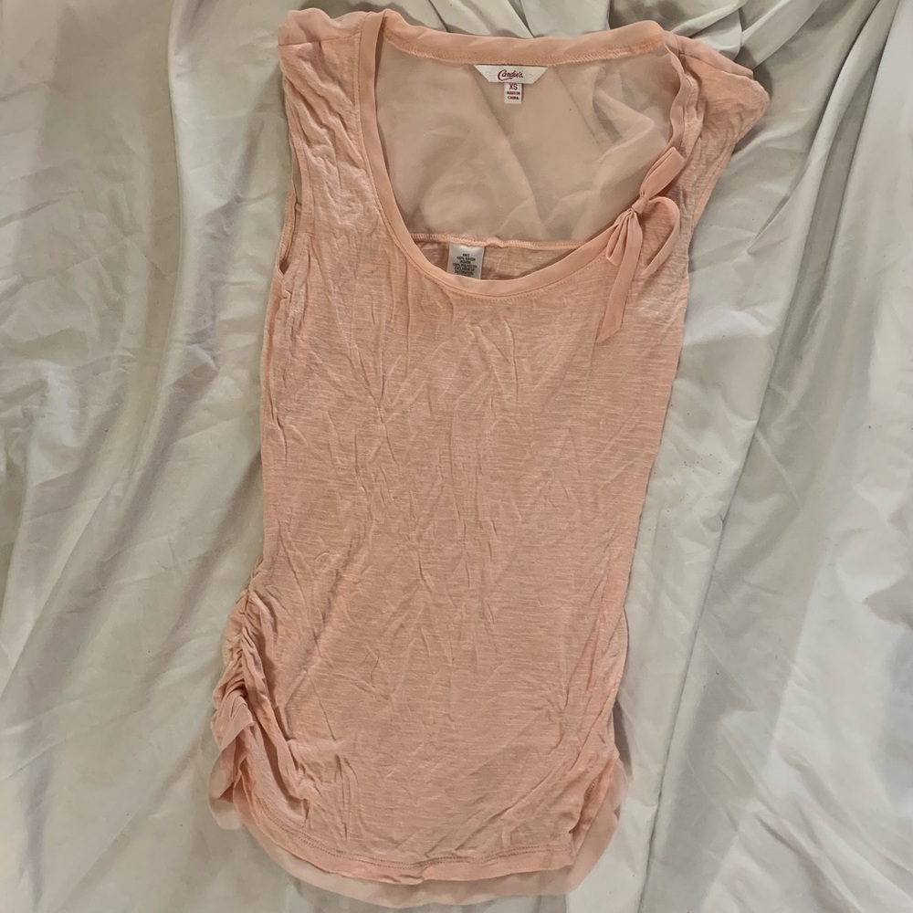 Candie’s Pink Blouse